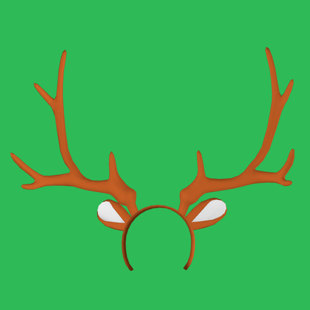 Rudolph Antler Hat