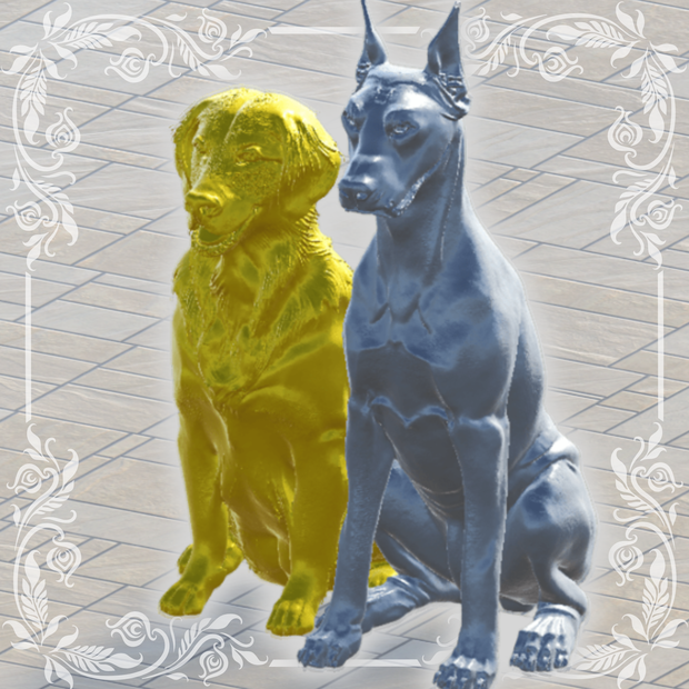 犬の置物