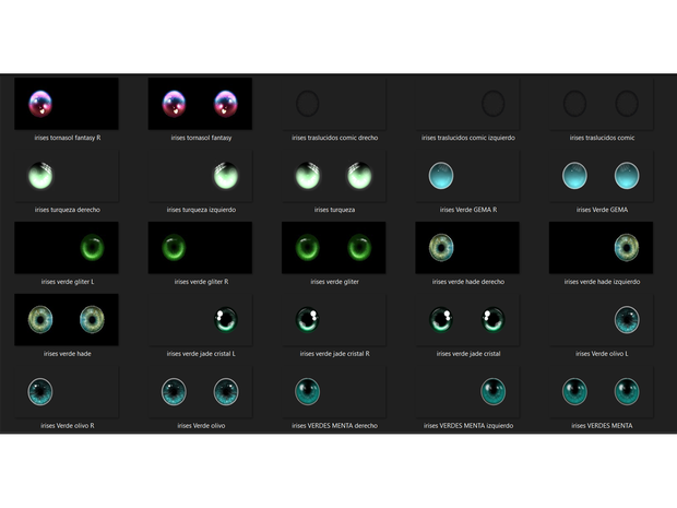 pack de iris 