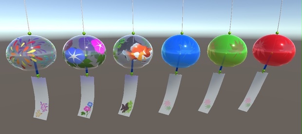 「風鈴」【3Dモデル】