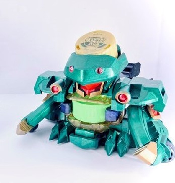 ボトルマンDXオリジナルアーマー「キャンサーエールDX」