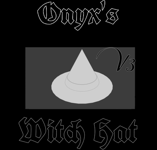 [FREE] Simple Witch Hat V3
