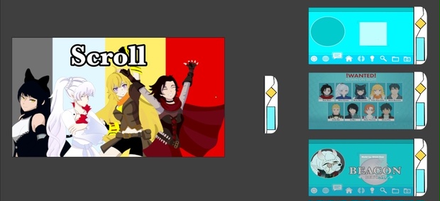Scroll From Rwby RWBY scroll - shishidear - BOOTH