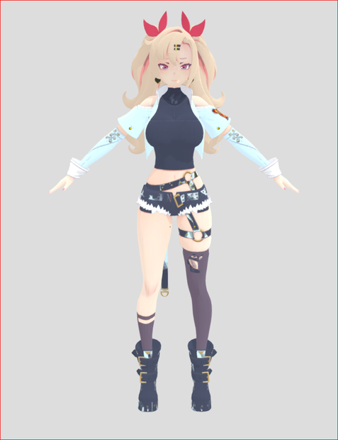 Nicole Girl  3D Characters VRChat Original ニコールガール 3Dキャラクター VRChat オリジナル