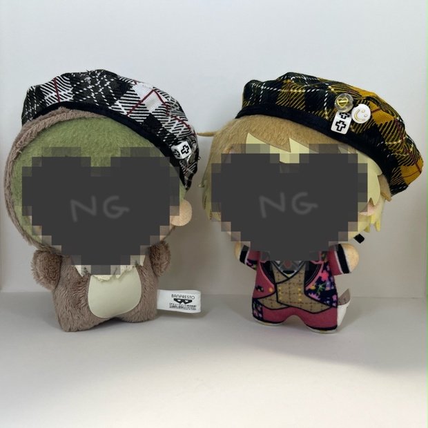 楽天市場】【送料無料】ぬい服 10cm ぬいぐるみ ベレー帽