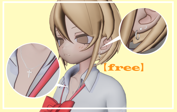 [無料] necklace&earring