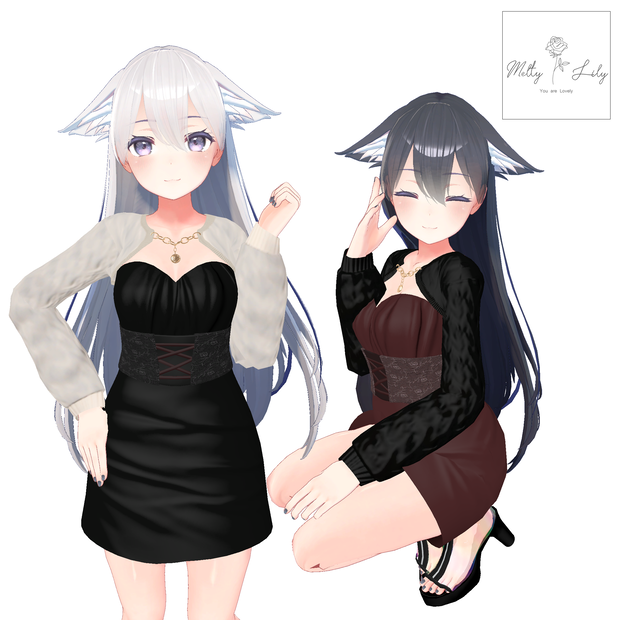 【桔梗】Corset One-piece