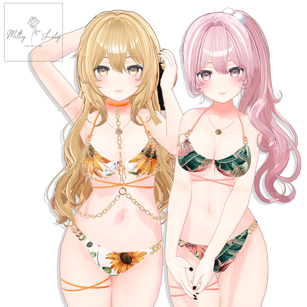 【桔梗】Chain BIKINI