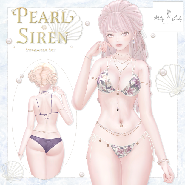 Pearl Siren 🐚🫧  #Melty_Lily