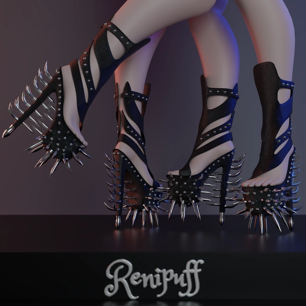 "At your own risk" Heels
