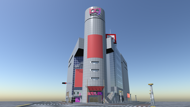 渋谷109/SHIBUYA109　Blender再現3Dモデル