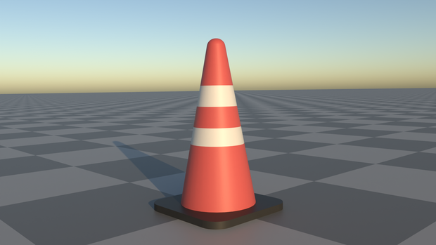 三角コーン/Corn 3Dモデル【無料】