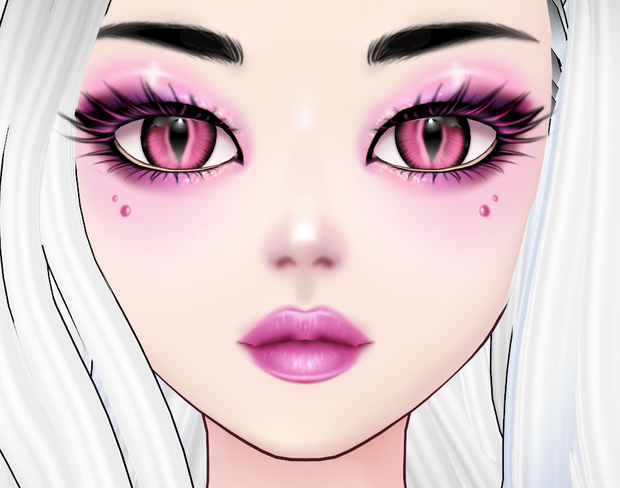 Vroid Makeup Set + Presets - Pink1