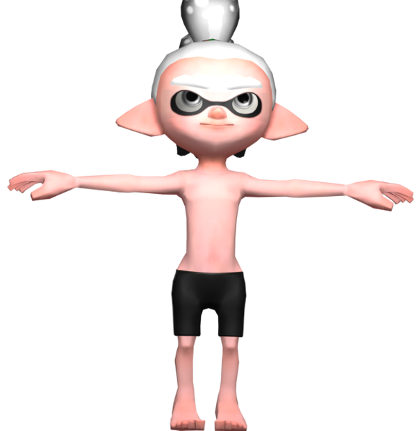 Splatoon 2 Inkling boy for Vrchat