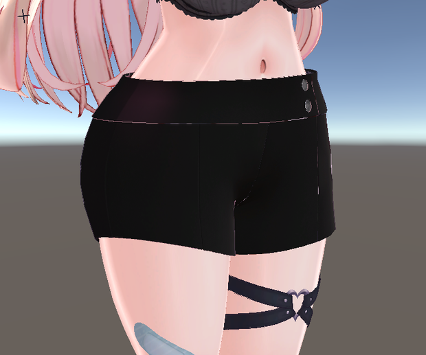【Yumeka】下着を見せたくない人のためのショートパンツ