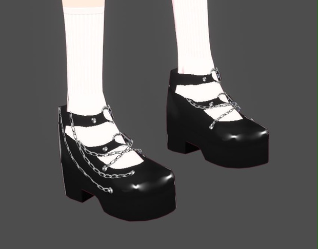 double heart mary jane doll shoes