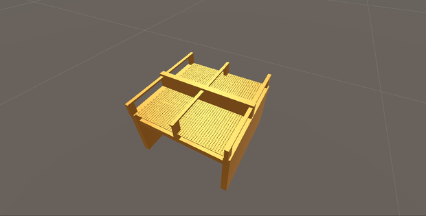 【３Dモデル】シートデスク