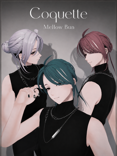 Mellow Bun ゆる団子ヘア / 2種類