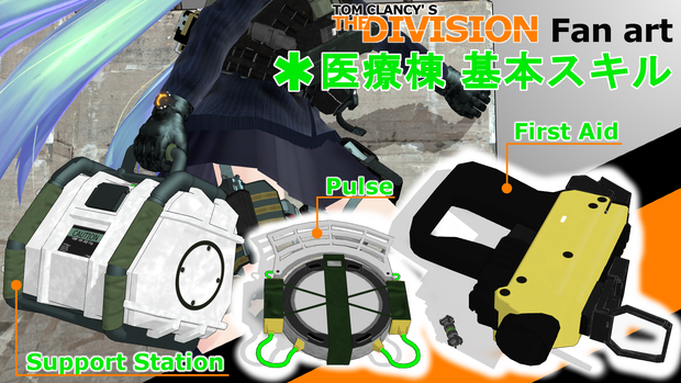 　DIVISION　基本スキルセット (MikuMikuDance用データ）