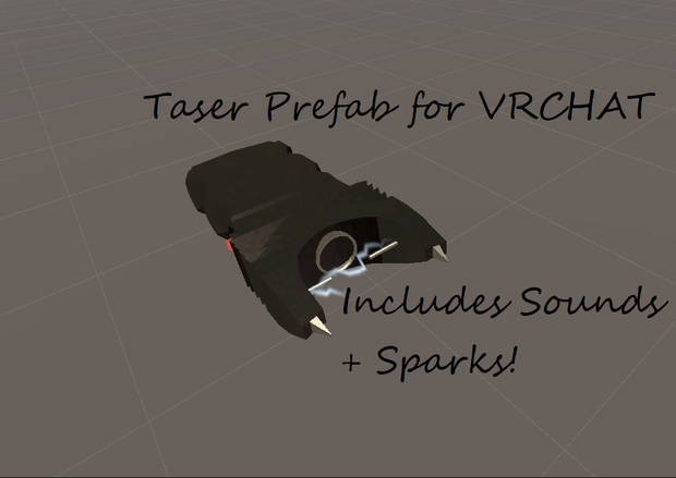 テーザープレハブ VRChat Taser Prefab