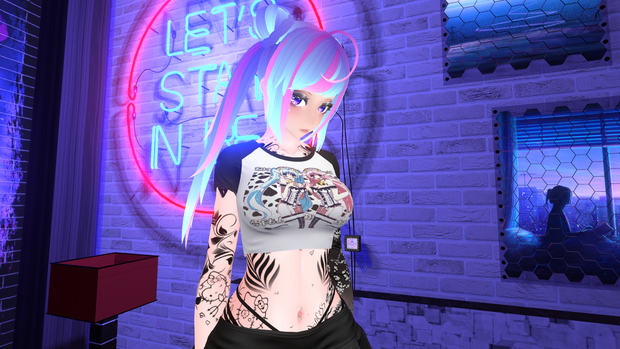 Krystal eGirl VRChat Avatar 3.0