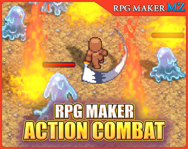 RPGツクール アクションコンバット 「RPG Maker Action Combat」 (for RPGツクールMZ)