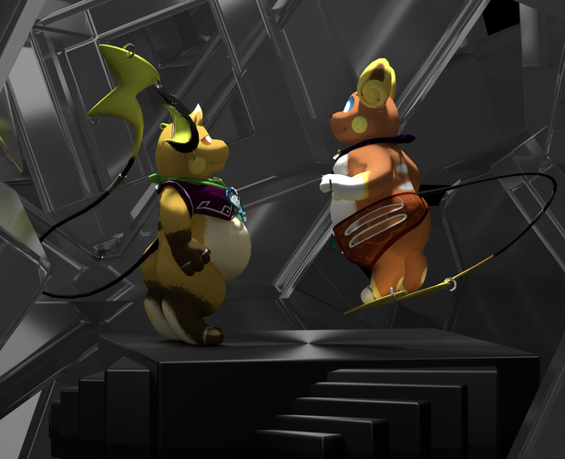 Cyu Ohm オーム Cyu Watt ワット [ VRChat ]