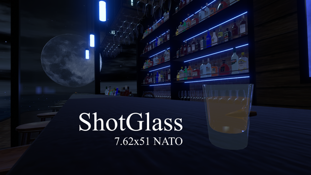 弾丸ショットグラス