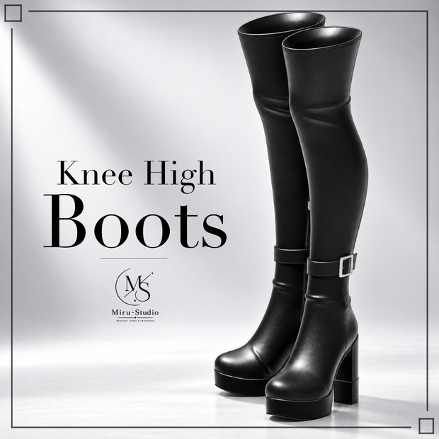 ⏰新作販売開始セール⏰ Knee High Boots【VRC衣装】