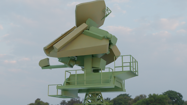 S-125/Sa-3 Goa 3D Model (Low Poly)