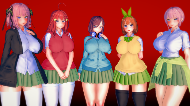 Go-Tōbun no Hanayome CARD Thicc PACK