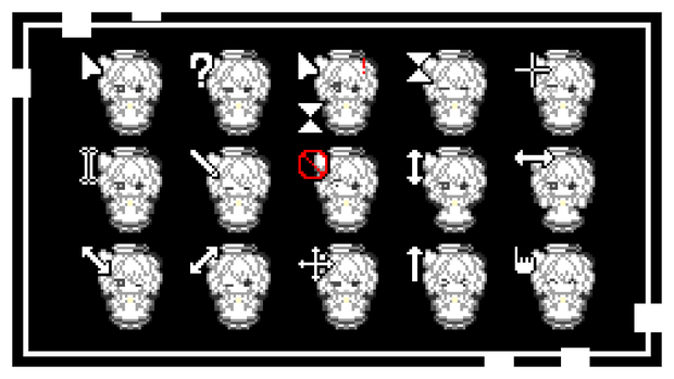 【free】チェニェちゃんのマウスカーソル