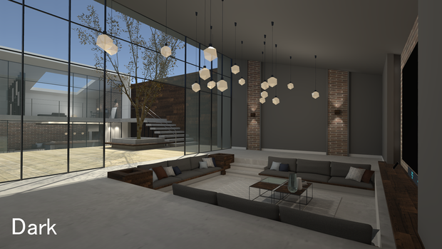 【VRC向けワールド】Courtyard House-中庭のある家-