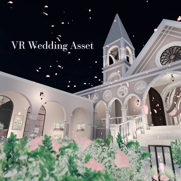 【VRCワールド】VR Wedding Asset
