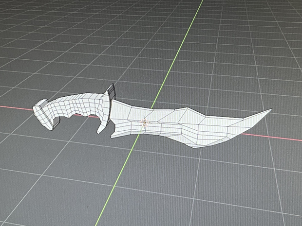 ダガー3Dモデル