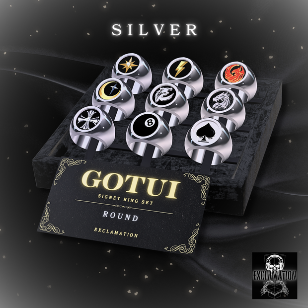 【VRC対応】GOTUI RING SET / ゴツい リング セット