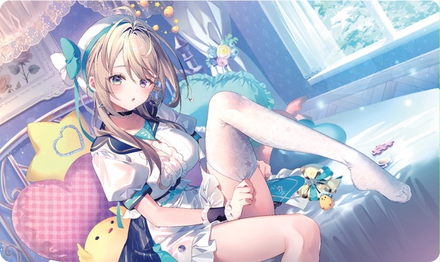 C105】すぺしゃりて☆本阿弥あずさちゃん ラバーマット - happy