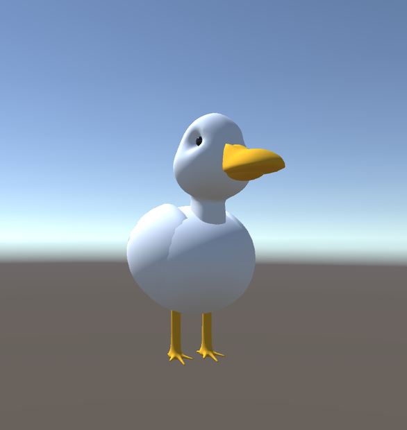 3D! かわいいアヒル CUTE DUCK DUDE
