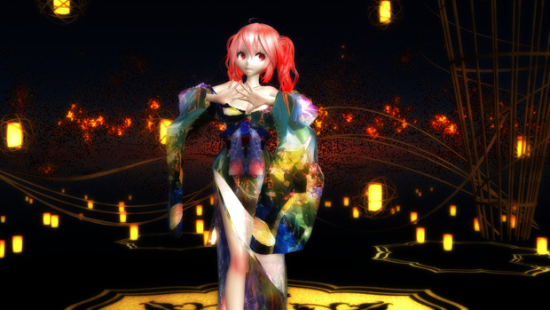 Tda式改変 重音テト Japanese Kimono Style v1.05