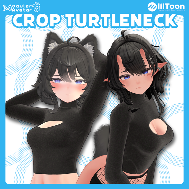 Croptop Turtleneck