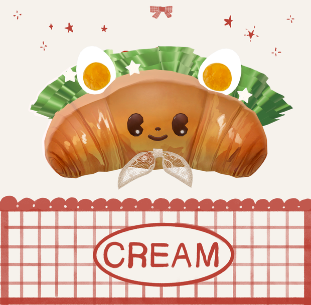 さくさくクロワッサン［CREAM クリーム ］