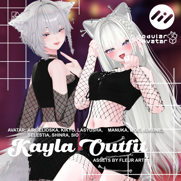 カイヤの衣装 「10 アバター」 / KAYLA OUTFIT [10 AVATARS]