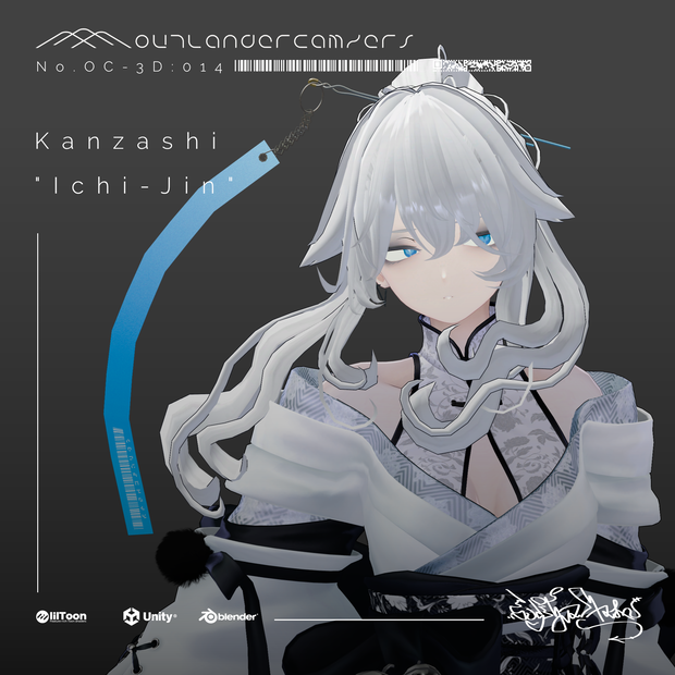 Original Design Kanzasi 【Ichi-Jin】