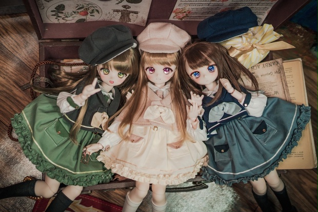 中華メイド」（1/6ドール） - 木茶動物園 - BOOTH