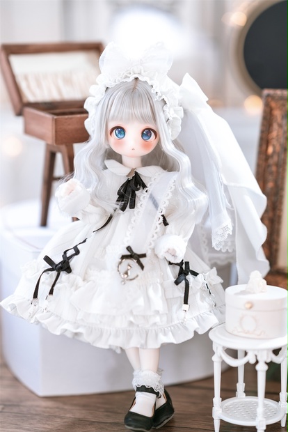 木茶動物園 1/4 MDD 冬の魔女 ドール 服 ディーラー - コミック/アニメ