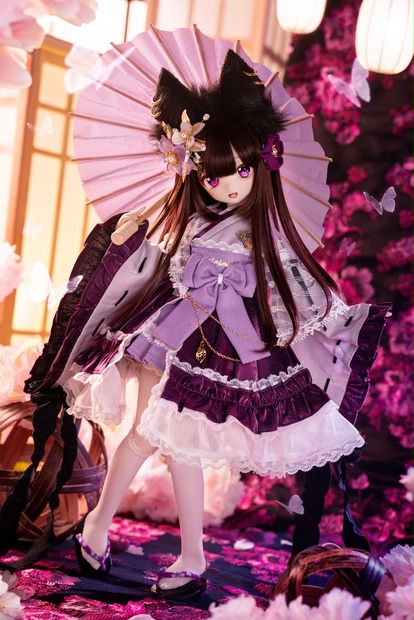 10月通販会）「🏵華狐花宴＆夜宴🏵」（1/4ドール） - 木茶動物園 - BOOTH