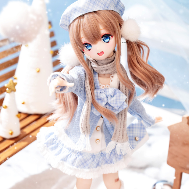 「❄️ショコラの微睡み☕」（1/4ドール）