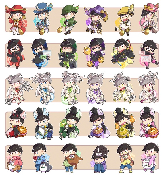 おそ松さん 大量セット Amazon.co.jp: おそ松さん一松 グッズ 24点 セット 22PV : おもちゃ