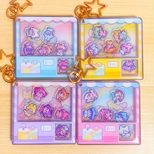 クレーンゲーム風シャカシャカアクキー - massanBOOTH - BOOTH