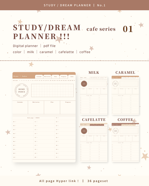 STUDY/DREAM PLANNER ｜ No.1